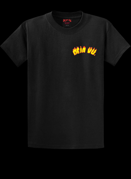 RED HOT TEE [BLACK]